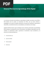 Entorno Personal de Aprendizaje (PLE) Digital