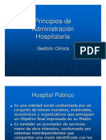 Principios de Admon Hospitalaria M-1