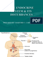 The Endocrine System & Its Disturbances