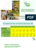 State of The Agri-Fishery Credit in The Philippines