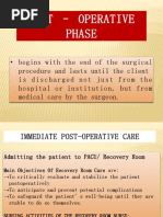 Postop For Module 4