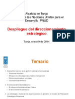 Despliegue Direccionamiento Estratégico