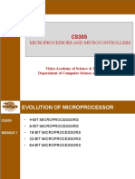 Microprocessors and Microcontrollers