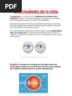 Enfermedades de La Vista