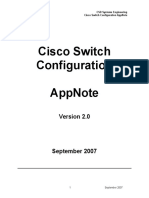 Cisco Switch Config v2.0