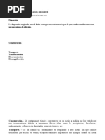 Dinámica de La Contaminación Ambiental