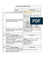 Directorate of Electrical Safety Inspection - Compliance Report 2020