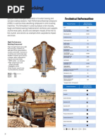 Crusher Backing: Technical Information