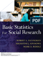 Research Methods For The Social Sciences - Basic Statistics For Social Research