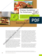 Dietary Guidelines: For Americans