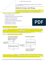 Creating Power-Switch Arrays and Rings