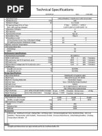 630 kVA 3,3-0,415 KV - Technical Specifications - CU-CU