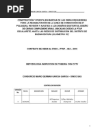 Metodologia Inspeccion CCTV