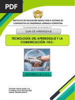 GUÍA IV UNIDAD TERCERO, TECNOLOGÍA A, B, C, D, E Prof Edson Gadiel Xol