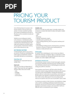 Pricing Your Tourism Product PDF