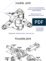 Knuckle Joint &amp Cotter Joint