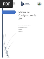 Manual de Configuracion de JDK