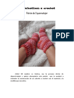 Patron Calcetines A Crochet QUEVIVATEJER PDF