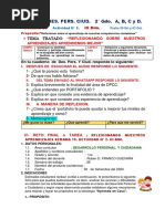 TAREA #9 - III Bim - 2do Gdo.