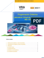 Programación Didactica de Hematología I, Lab. M y J, B.D. III PAC 2020