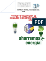 Proyecto "Reducción de Consumo Energético en El Hogar": Instituto Tecnologico de Salina Cruz