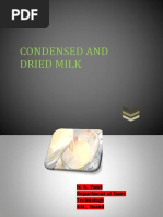 Condensed and Dried Milk PDF