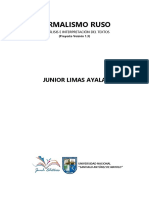 Formalismo Ruso Analisis e Interpretacion PDF