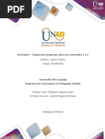 Paso 1 - Responder Preguntas Sobre Los Contenidos 1 y 2 - Yazmin Muñoz