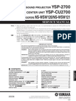 Yamaha Ysp 2700 Ysp Cu2700