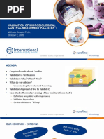 Validation-Of - Microbiological-Control-Measures