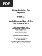 How God Can Be Cognized - Vol - 2