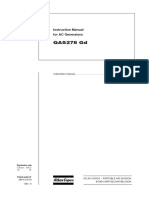 QAS278 GD: Instruction Manual For AC Generators