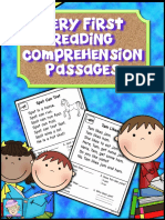 Very First Reading Comprehension Passages: FR EE