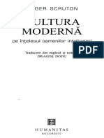 Scruton-Cultura Moderna Pe Intelesul Oamenilor Inteligenti