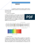 La Radiacion Trabajo