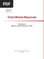 China Mineral Reousrces 2018