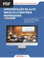 Apresentação de Alto Impacto e Oratória Inspiradora - CCD