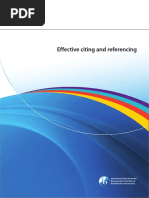 Effective Citing and Referencing en PDF