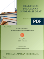 Praktikum Pelayanan Informasi Obat