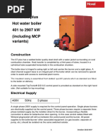 Hoval ST-plus Hot Water Boiler 401 To 2907 KW (Including MCP Variants)