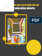 Componentes para La Produccion de Un Recurso Educativo Abierto