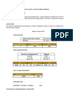 Memoria de Calculo de Agua Fria