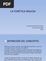 Fonética Inglesa