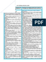 Cuadro Comparativo Ley General de La Educación