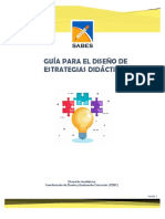 Guía para El Diseño de Estrategias Didácticas