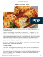 Dieta - Diez Reglas para Romper Sin Culpa - DR PDF