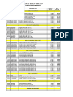 Price List Update 2020