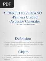 Derecho Romano 1 Clase