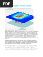 Ground Settlement and Subsidence