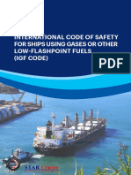 International Code of Safety For Ships Using Gases or Other Low-Flashpoint Fuels (Igf Code)